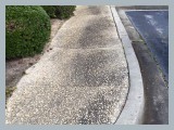 Commercial Sidewalk Before