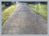 Pebble Walkway Before